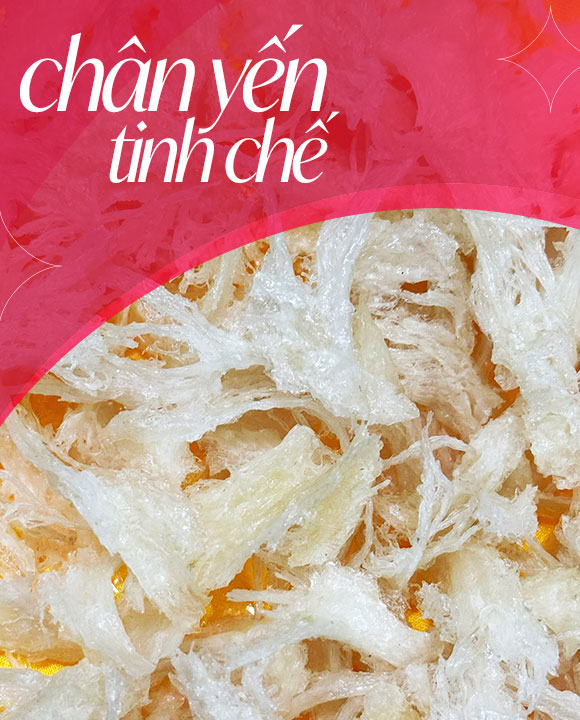 CHÂN YẾN TINH CHẾ - 50G 