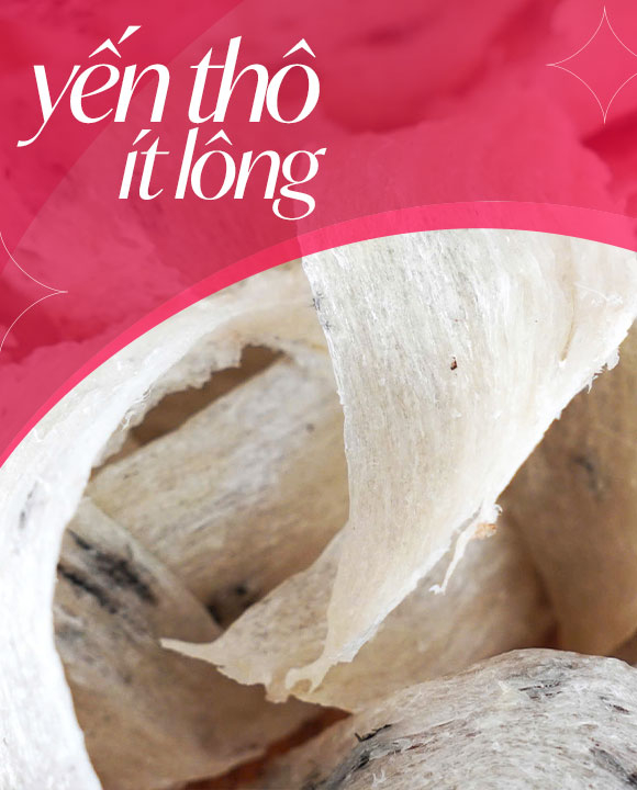 YẾN THÔ ÍT LÔNG ĐẶC BIỆT - 50G 